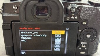 Predám špičkový fotoaparát Panasonic Lumix G90 – 4K - 4