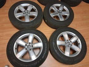 Predam Original elektrony Volkswagen 5x112 R17 a zimne pneu - 4