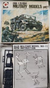 Plastikové modely-vojenská technika 1/76, H0/00 - 4