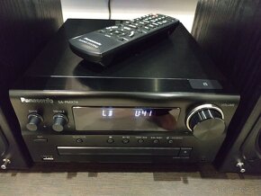 Predám čierny stereo audio systém Panasonic SA-PMX 74 - 4