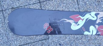 Snowboard doska 160cm + viazanie + obal - 4