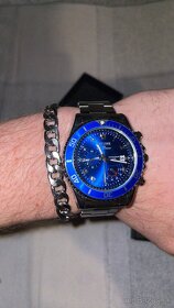 Predám - pánske hodinky NotionR (strieborno-modré), (nové) - 4