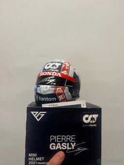 Pierre gasly podpisana prilba helma formula 1 f1 redbull - 4