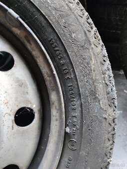 Predám letné pneu na diskoch 195/65r16c - 4