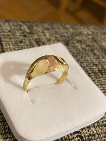 Damsky prsten 14kt zlato - 4