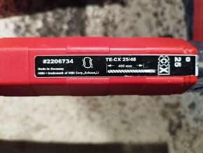 Hilti vrták TE-CX 25/48 - 4