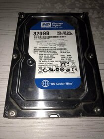 HDD 250GB, 320GB, 500GB 3,5" - 4