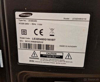 LCD TV Samsung LE32D450G1W - 4