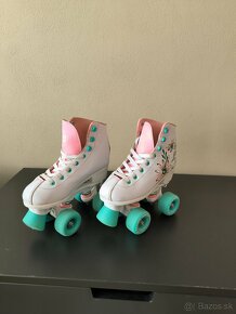 Kolieskové dievčenske  korčule dvojrade Rio Roller č34 - 4