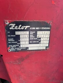 Zetor 5011 a príslušenstvo - 4