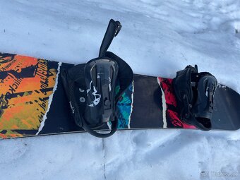 Snowboard + viazanie + topanky cygnus - 4