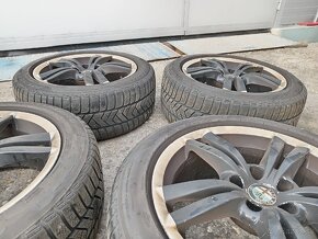 Alu disky s pneu 17" 5x110 alfa 159 - 4