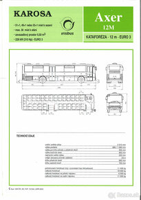 Prospekty - Autobusy Karosa 6 - 4