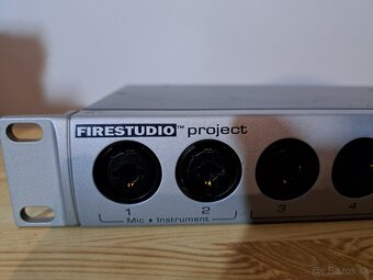 Predám externú zvukovú kartu PreSonus FireStudio Project - 4