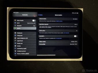 Predam iPad mini WiFi 128 GB vesmírno sivý 2024 - 4