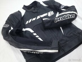 Probiker PRX-11 kožená dvojdielna moto kombinéza 2XL 56 - 4