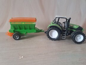 traktor deutzfahr+ rozmetadlo - 4