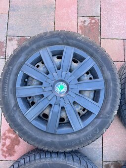 Plechové disky Skoda - 6Jx15- ET-43–5x100 - 4