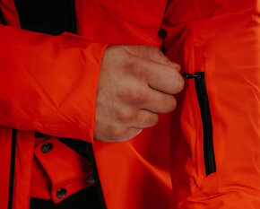 BLIZZARD Ski Jacket Silvretta, red, veľ. M - 4