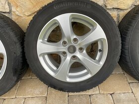 Disky 7 J x 16 + pneumatiky 205/55 R16 zimne - 4