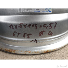 HONDA plechové disky 5x114.3 R16 ET55 - 4