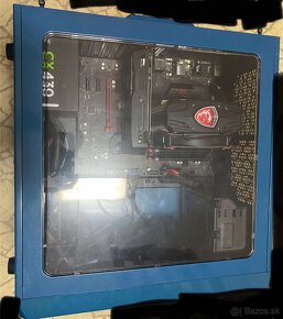 Predám herný pc znacki msi i5 9400F 16 gb ram 256 gb ssd gtx - 4