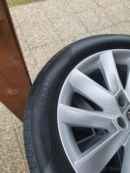 Sada kolies Škoda 5x112 R7 + Pirelli cinturato P7 215/55 r17 - 4