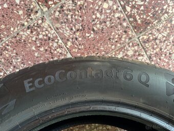 Predám letné pneumatiky Continental EcoContact 6 Q 215/60 R1 - 4