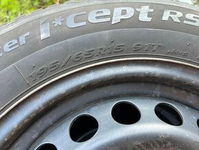 5x112 R15 + 195/65 zimné Hankook 6mm - 4