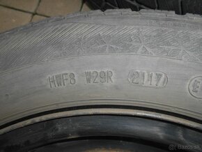 Disky + zimné pneu Barum POLARIS 185/60 R14 82T - dojazdenie - 4