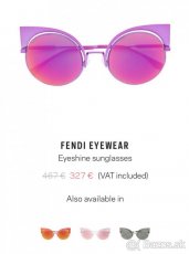 Fendi slnecne okuliare, original, NOVE - 4