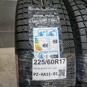 Zimné pneumatiky 225/60 R17 ROYAL BLACK DOT2520 - 4