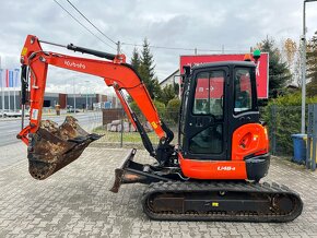 Minibager minirypadlo Kubota U48-4, JCB Wacker Neuson Yanmar - 4