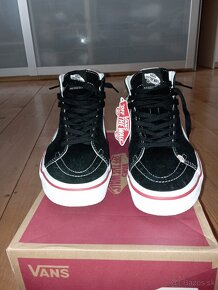 Vans Sk8-Hi Bolt Black/Racing Red - 4