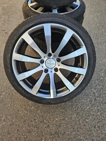 R18" alu 5x120 8,5jx18 et35 pneu 255/35 a 225/40 - 4