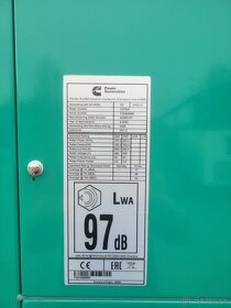 Elektrocentrála Cummins 275 kVA na prenájom - 4