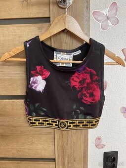 Športová podprsenka, crop top a legíny Siksilk - 4