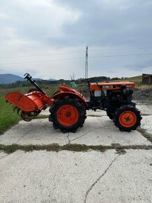 Japonsky malotraktor Kubota B7000 s rotavatorom - 4