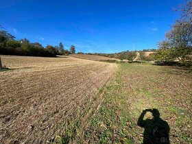 Predám slnenčný pozemok vo Štvrtku s výhladom na hrad Beckov - 4