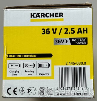 Batéria Kärcher 2.445-030.0 - 36V/2.5Ah - 4