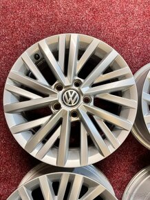 5x112 R16 originál alu disky Volkswagen T-Roc - TOP STAV - 4