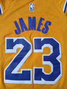 Basketbalový dres LeBron James Los Angeles Lakers - 4