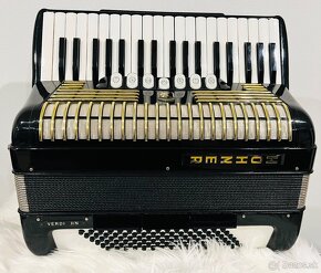 Predám akordeón Hohner Verdi II N 96 basový Top stav - 4