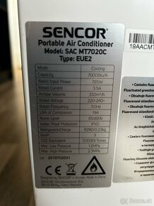 Mobilná Klimatizácia - Sencor SAC MT9011C - 4