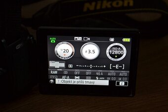 Nikon D5500 - wifi - dotyk. display - nafotene len 13 tisic - 4