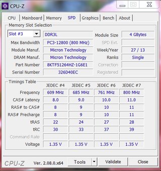 Pamäť RAM do notebooku,2x4GB Sodimm - 4