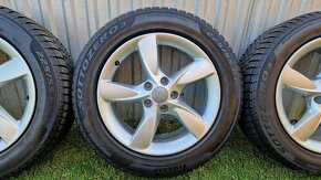 Zimná sada originál Audi A6 C7, 5x112 R17 + pneu 225/55 R18 - 4