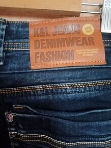 DŽÍNSY-NOVÉ-ZNAČKOVÉ: K&L JEANS DENIM-MADE KANADA-ZĽAVA - - - 4