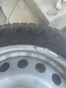 4 ks zimné pneumatiky 195/60 R16C - 4