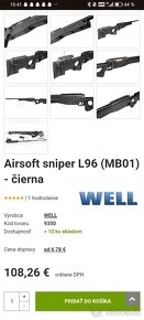 airsoft sniper rifle MB01 L96 - 4